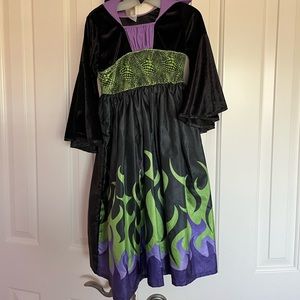 Maleficent costume/dress, size medium ages 3-5